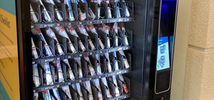 Vending machines are now for coronavirus tests, too