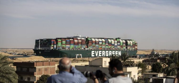 The massive cargo ship that blocked the Suez Canal is now moving again