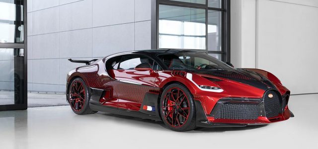 Bugatti nearly quit painting this Divo ‘Lady Bug’ because it was so complicated