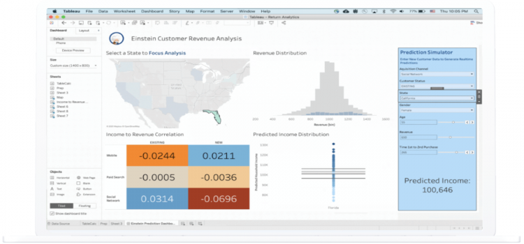 Tableau adds support to Einstein Discovery for user control over AI models
