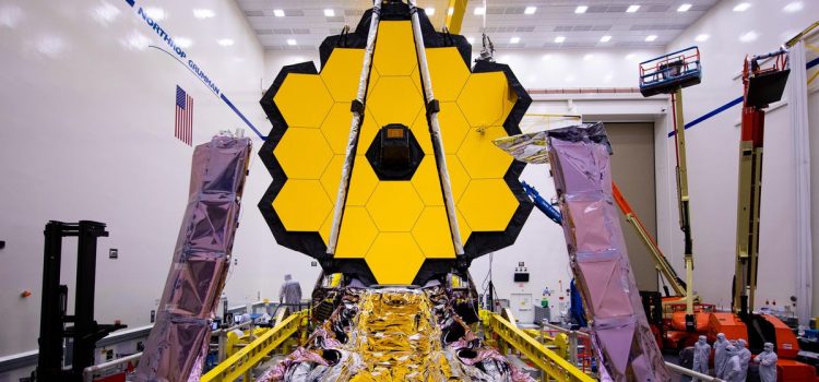 NASA James Webb Space Telescope opens golden mirror one last time on Earth