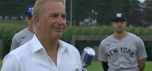 Field of Dreams game: Watch Kevin Costner’s spine-tingling intro speech