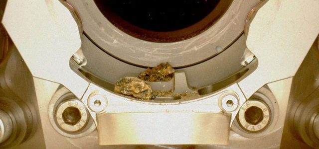 NASA Perseverance Mars rover has crud obstructing its rock sample system