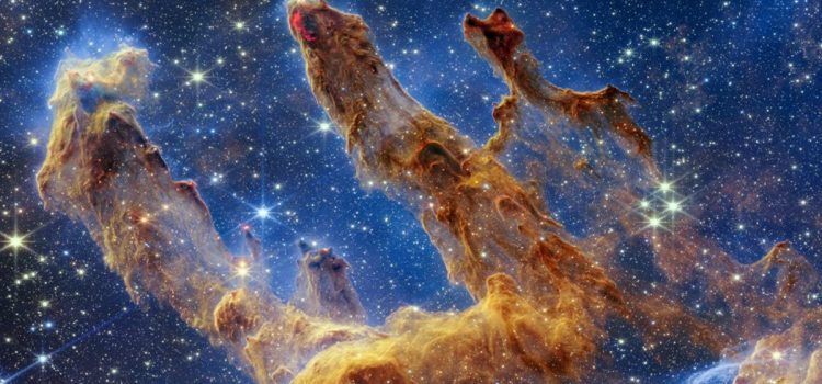 NASA’s Webb Telescope Captures Dazzling View of ‘Pillars of Creation’