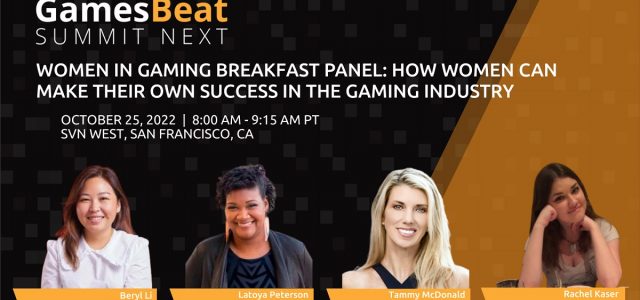 GamesBeat Summit Next 2022 features 5th Women in Gaming breakfast