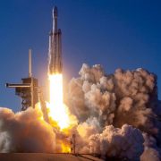 SpaceX Giant Falcon Heavy Rocket Launches for First Time in Three Years