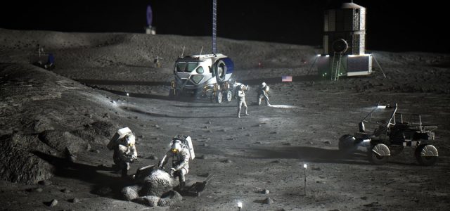 Biden reveals the White House plan for living on the moon and mining its resources