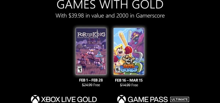 Xbox Games with Gold for February includes RPG For the King
