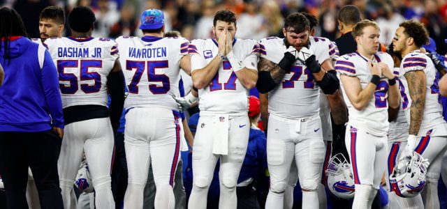 Monday Night Football Cancelled after Buffalo Bills’ Damar Hamlin Collapses on Field