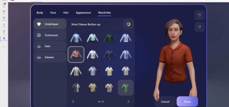 Microsoft Teams is adding 3D avatars for people who want to turn their webcams off