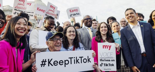 TikTok Paid for Influencers to Attend the Pro-TikTok Rally in DC