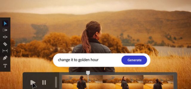 Adobe teases generative AI video tools