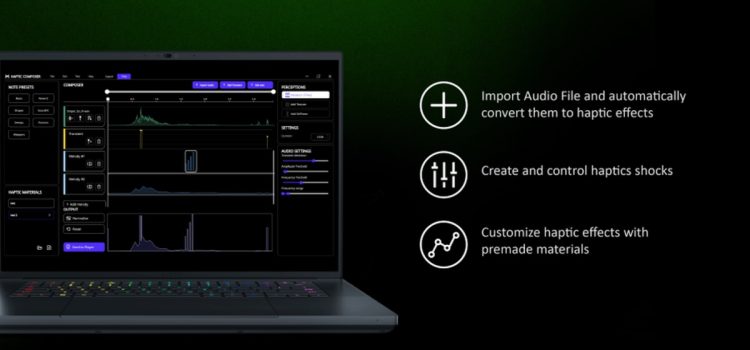 Razer wants you to feel your games with Universal Haptics