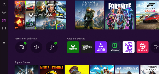 Samsung Gaming Hub partners with Blacknut and Antstream Arcade