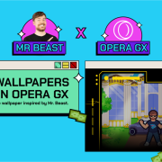 Opera GX celebrates gamified backgrounds with MrBeast collab