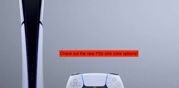 New PS5 slim color options announced at CES
