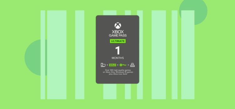 Snag Yourself a 1-Month Subscription of Xbox Game Pass Ultimate for Just $8