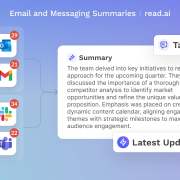 Read AI raises $21M to bring connected intelligence to meetings, email, and messaging