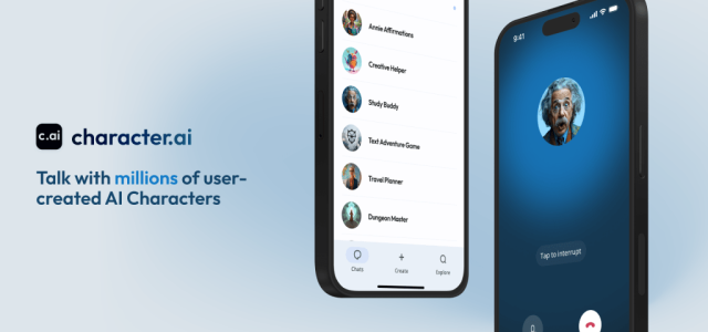 Character.AI lets users voice chat with AI characters