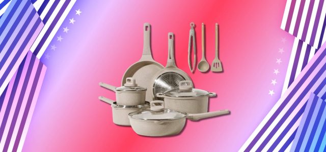 Snag This 13-Piece Carote Cookware Set for Just $70 With This Labor Day Sale