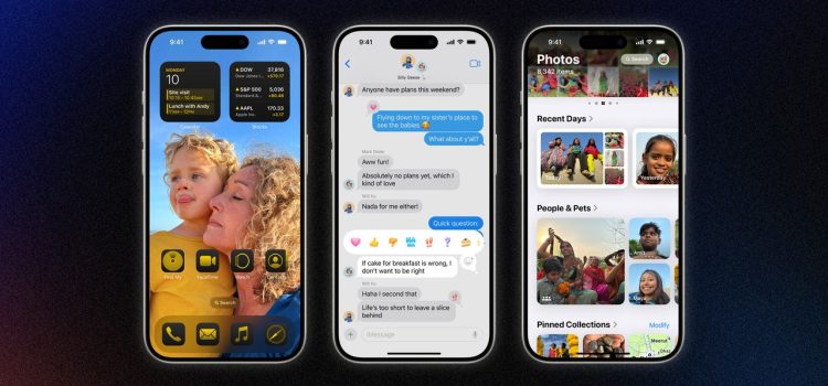 The Top New Features in Apple’s iOS 18 and iPadOS 18