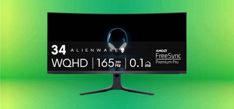 Alienware’s 34-Inch OLED Curved Gaming Monitor Is at Its Lowest Price Ever This Cyber Monday