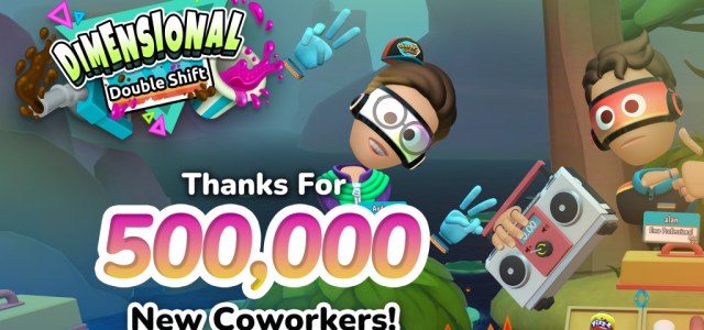 Owlchemy’s Dimensional Double Shift hits 500k download milestone