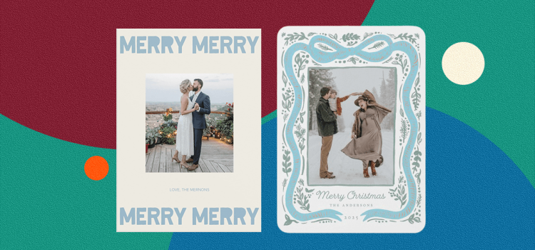 Best Holiday Photo Cards (2025): Mixbook, Vistaprint, Canva
