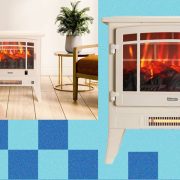 How a $200 Fake Fireplace From Home Depot Soothed My Soul