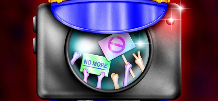 How Protesters Became Content for the Cops