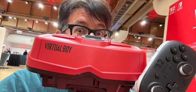I Stuck My Face Into Nintendo’s New Virtual Boy and Felt Oddly Comforted